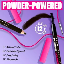 NYX Professional Makeup Powder Louder Black Brow Pencil< Wenkbrauw Make-Up