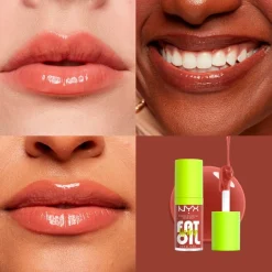 NYX Professional Makeup Splash Of Cream Fat Oil Lip Drip Lipgloss< Lipmake-Up