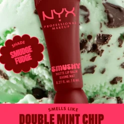 Smushy 08 Smudge Fudge Matte Lip Balm|NYX Professional Makeup New