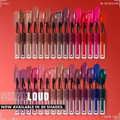 NYX Professional Makeup Shine Loud Color SHLP04 Life Goals Lipstick< Lipmake-Up