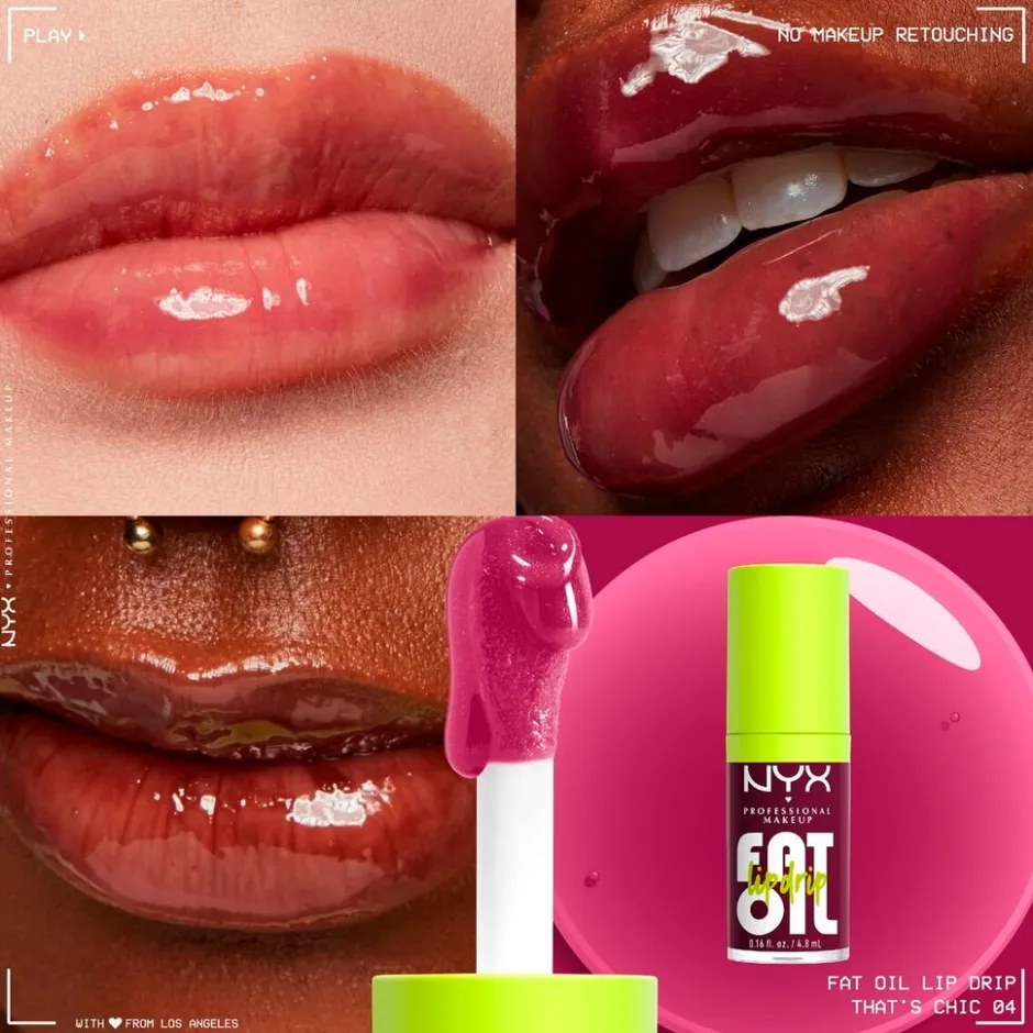 That's Chic Fat Oil Lip Drip Lipolie|NYX Professional Makeup Clearance