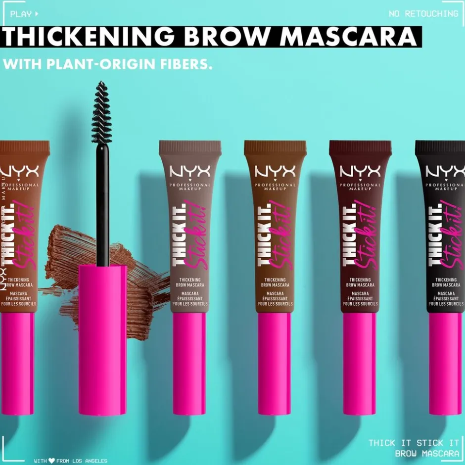 Thick It. Stick It! Black Brow Mascara|NYX Professional Makeup Sale