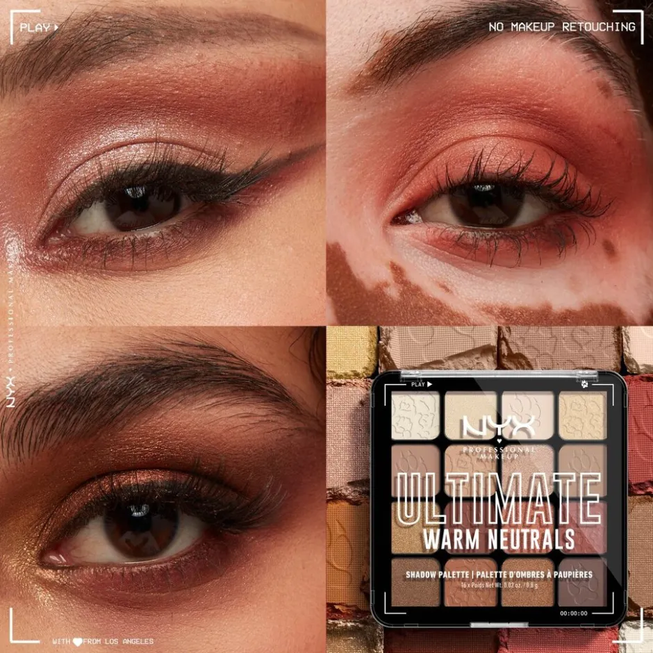 Ultimate Warm Neutrals Shadow Palette|NYX Professional Makeup Outlet