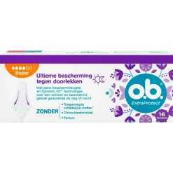 o.b. ExtraProtect Super Tampons|Ob Online