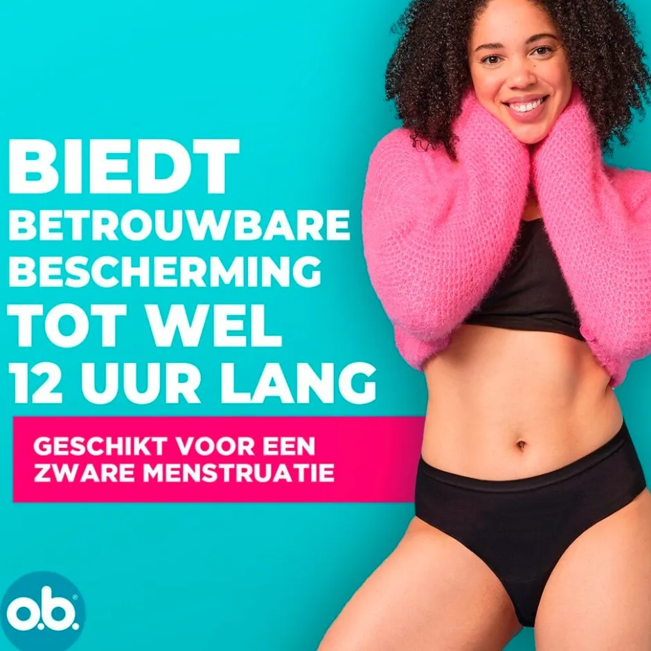 Ob o.b. Herbruikbaar Menstruatieondergoed< Menstruatieondergoed
