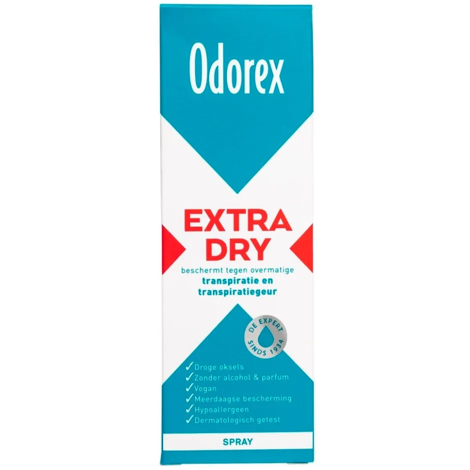 Extra Dry Antitranspirant Spray|Odorex Hot