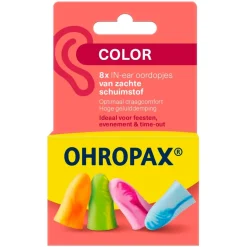 Ohropax Gekleurde Oordopjes< Oor En Mond