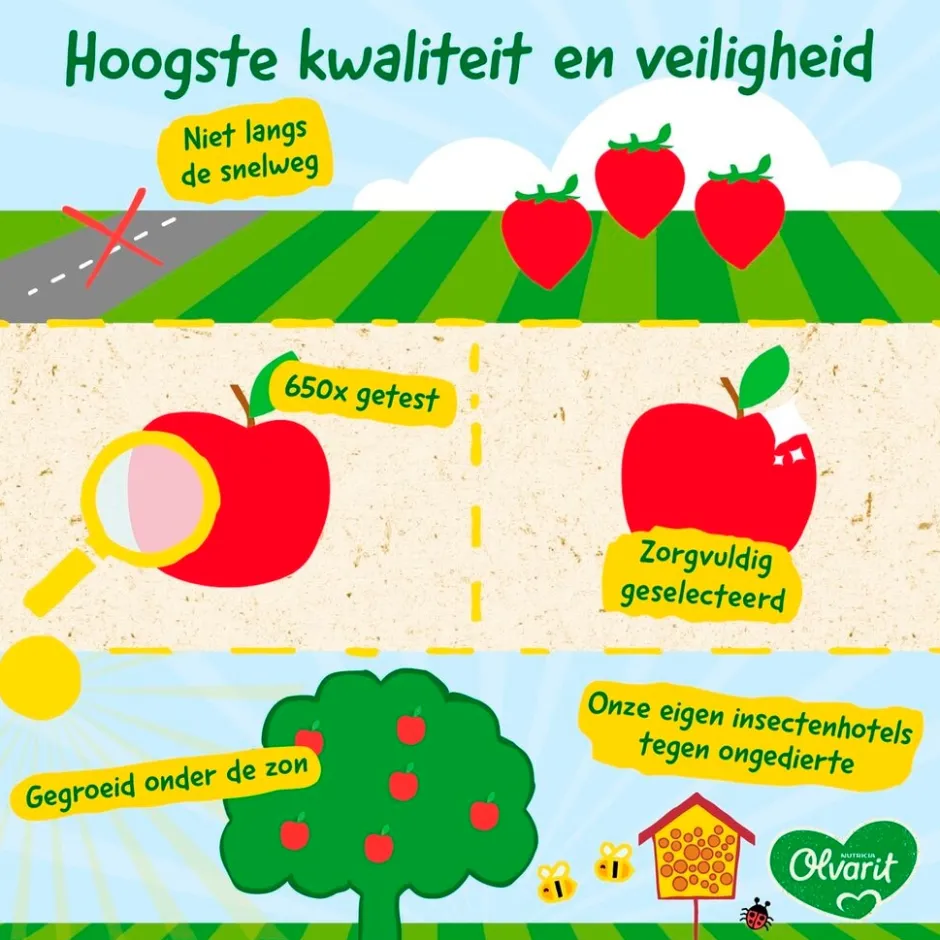Olvarit 8+M Fruit Variatiemenu< Fruithapjes