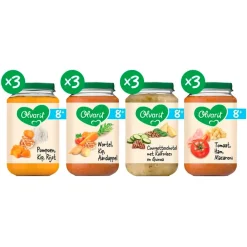 Olvarit 8+M Maaltijd Variatiemenu< Babymaaltijden