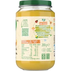Olvarit 6+M Perzik Banaan Kiwi< Fruithapjes