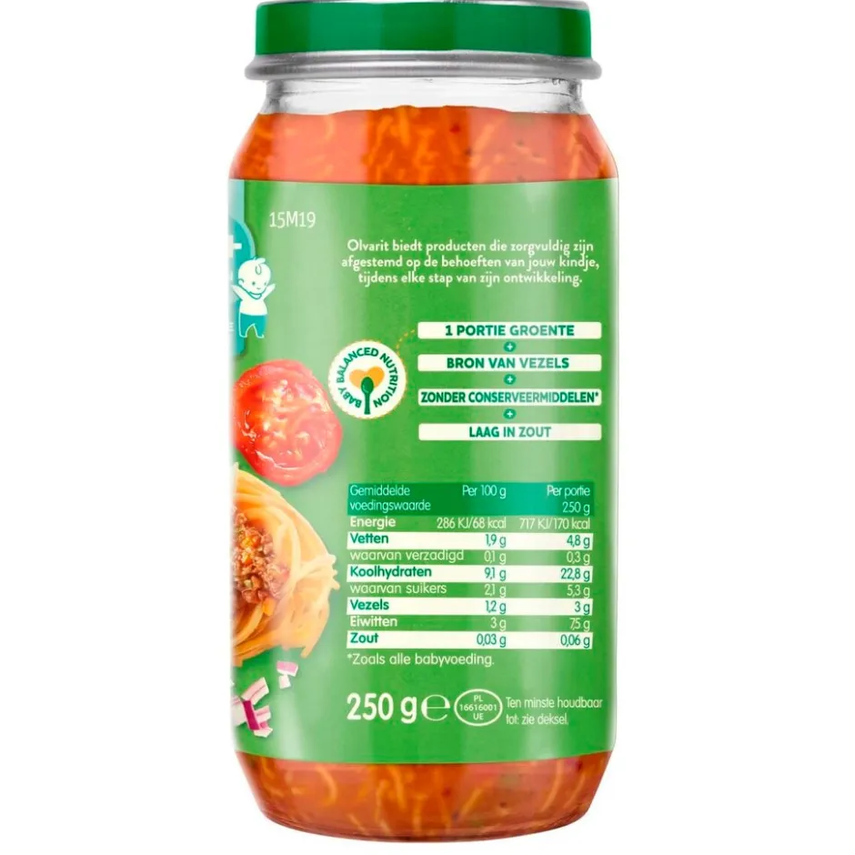 15+M Spaghetti Bolognese Maaltijdpotje|Olvarit New