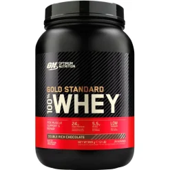 Optimum Nutrition Gold Standard Double Rich Chocolate 100% Whey Protein Powder< Proteine Eiwit Poeders