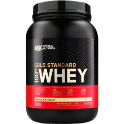 Gold Standard Vanilla Ice Cream 100% Whey Protein Powder|Optimum Nutrition Clearance
