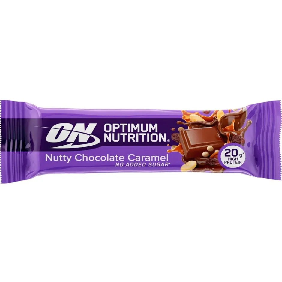 Nutty Chocolate Caramel Proteïnereep|Optimum Nutrition