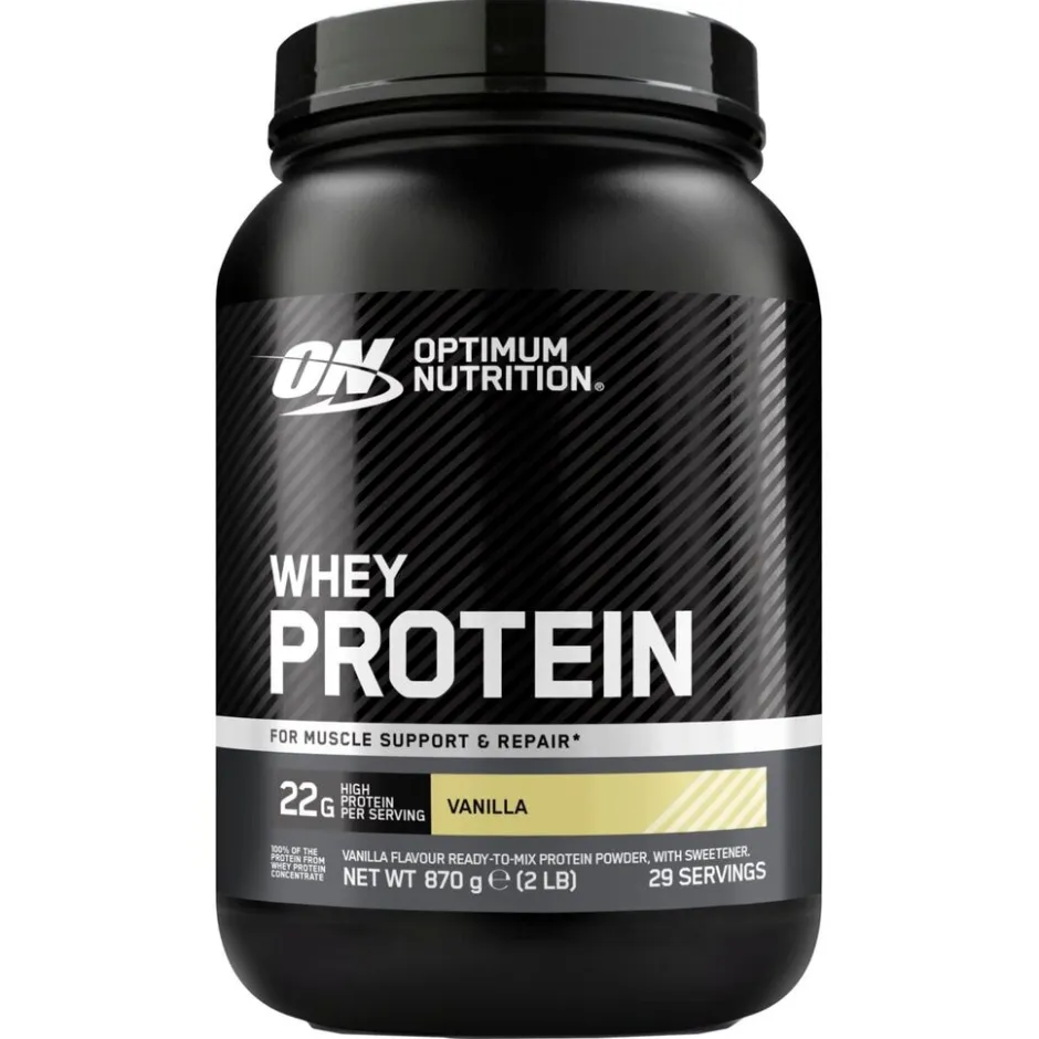 Optimum Nutrition Whey Vanilla Protein Powder< Proteine Eiwit Poeders