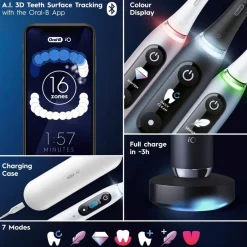 Oral-B iO9 Black Onyx Elektrische Tandenborstel|Oral B Clearance