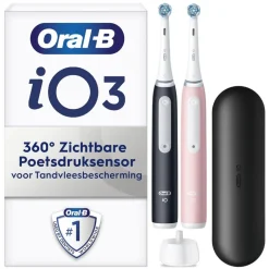 Oral B Oral-B iO series 3 Duo iO Technologie Elektrische Tandenborstels< Elektrische Tandenborstels