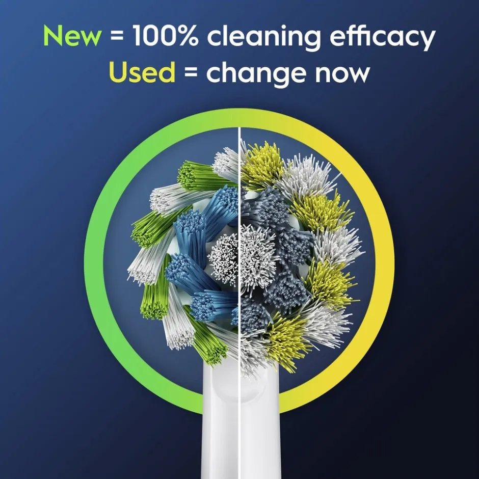 Oral-B Pro Cross Action Opzetborstels|Oral B Outlet