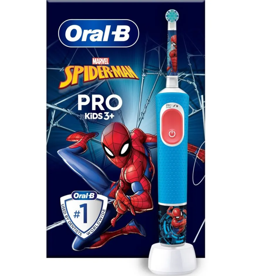 Oral B Oral-B Pro Kids Spiderman Elektrische Tandenborstel< Elektrische Tandenborstels