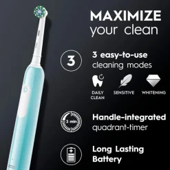Oral B Oral-B Pro Series 1 Caribbean Blue Sensitive Elektrische Tandenborstel< Elektrische Tandenborstels