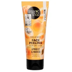 Organic Shop Apricot & Mango Delicate Face Peeling< Peeling|Gezichtsreiniging