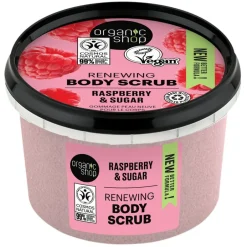 Raspberry Cream Bodyscrub|Organic Shop Discount