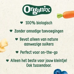 Bio Peer & Framboos 6+M Knijpfruit|Organix Outlet