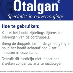 Oordruppels|Otalgan Sale