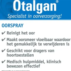 Otalgan Oorspray< Oor En Mond