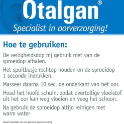 Otalgan Oorspray< Oor En Mond