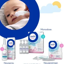 Baby Zoutoplossing Neusspray|Otrivin New