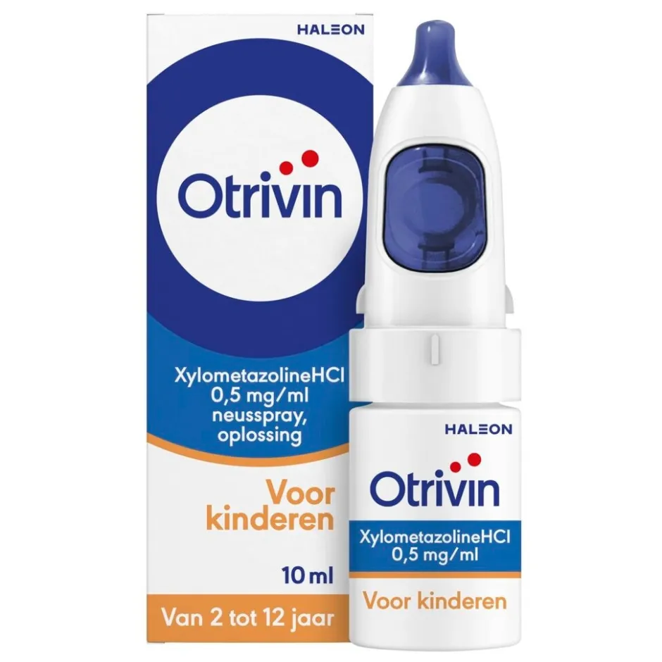 Otrivin Xylometazoline HCI 0,5 mg/ml Neusspray Voor Kinderen< Luchtwegen