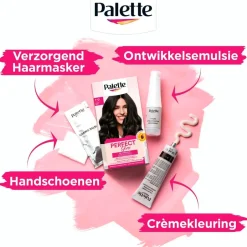 Palette Perfect Gloss 1-0 Zwart Niet-Permanente Haarverf|Poly Palette Clearance