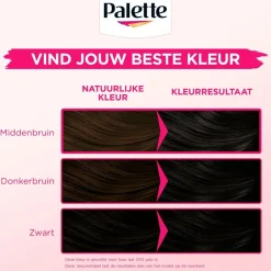 Palette Perfect Gloss 1-0 Zwart Niet-Permanente Haarverf|Poly Palette Clearance