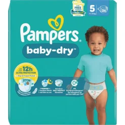 Pampers Baby-Dry Maat 5 Luiers< Luiers Maat 5