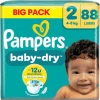 Baby-Dry Maat 2 Luiers|Pampers Hot