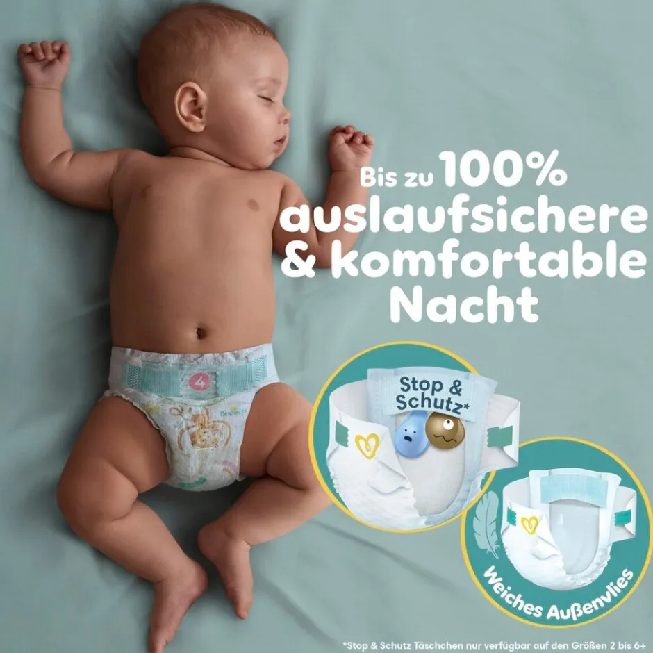 Baby-Dry Maat 2 Luiers|Pampers Hot
