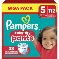 Pampers Baby-Dry Pants Maat 5 Luierbroekjes< Luierbroekjes Maat 5
