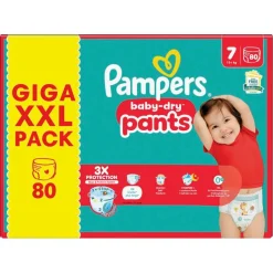 Baby-Dry Pants Maat 7 Luierbroekjes|Pampers Online