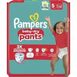 Baby-Dry Pants Maat 5 Luierbroekjes|Pampers Online