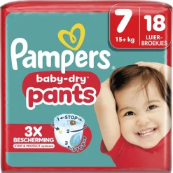 Baby-Dry Pants Maat 7 Luierbroekjes|Pampers Outlet