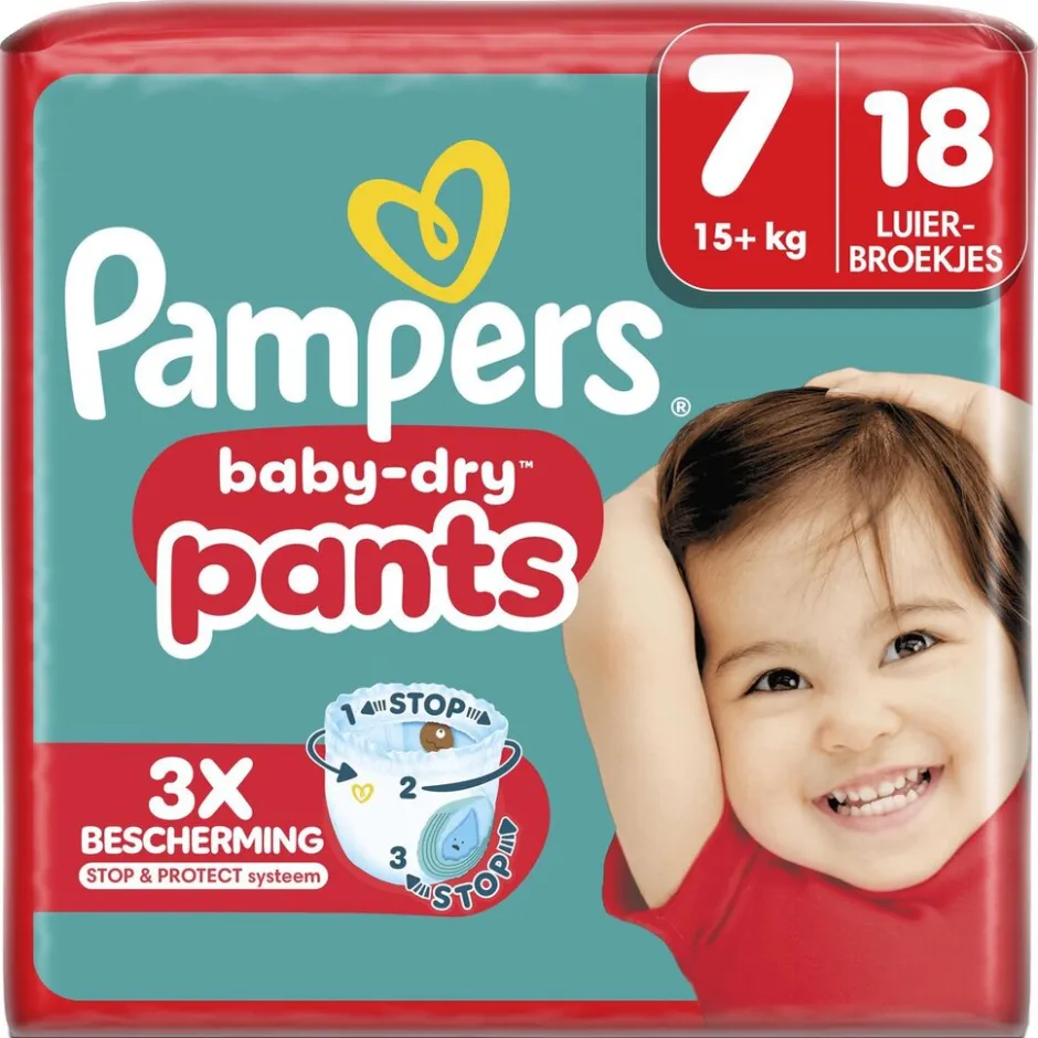 Baby-Dry Pants Maat 7 Luierbroekjes|Pampers Outlet