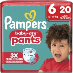 Pampers Baby-Dry Pants Maat 6 Luierbroekjes< Luierbroekjes Maat 6