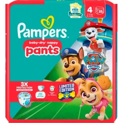 Pampers Baby-Dry Paw Patrol Pants Maat 4 Luierbroekjes< Luierbroekjes Maat 4