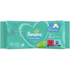 Pampers Fresh Clean Billendoekjes< Billendoekjes