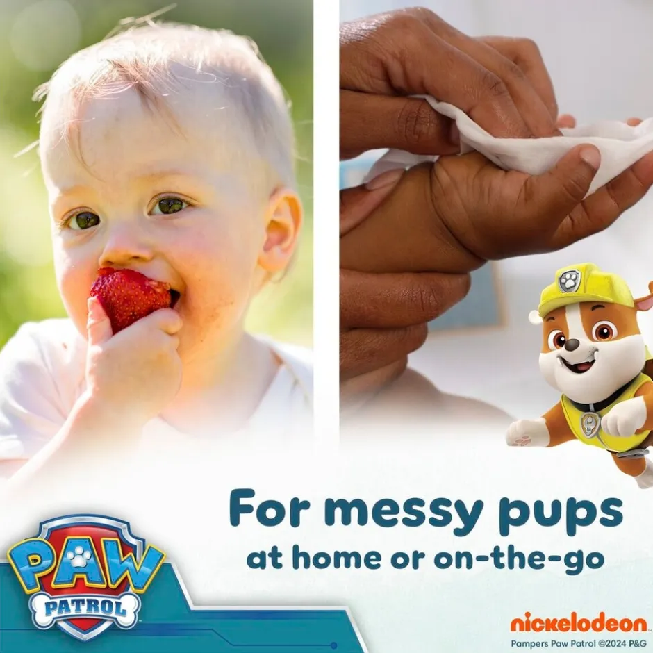 Pampers Harmonie Aqua Paw Patrol Babydoekjes< Billendoekjes