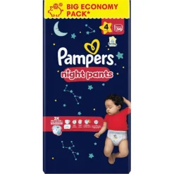 Night Pants Maat 4 Luierbroekjes|Pampers Hot