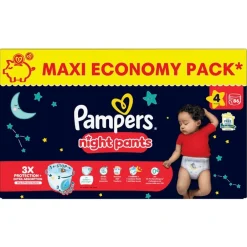 Night Pants Maat 4 Luierbroekjes|Pampers Best