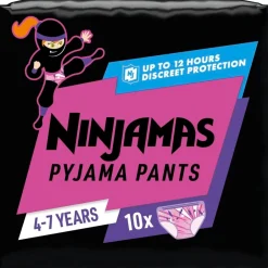 Ninjamas Pampers Meisjes 4-7 Jaar Pyjama Pants< Pyjamabroekjes