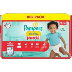 Pampers Premium Protection Pants Maat 4 Luierbroekjes< Luierbroekjes Maat 4
